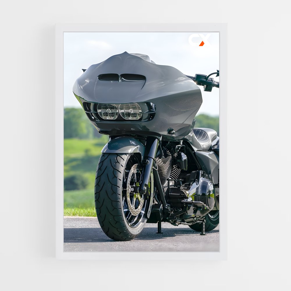 Poster splendide Road glide – affiche Harley-Davidson (vue 3)